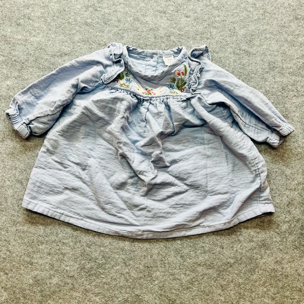 Nordstrom Baby Embroidered Cotton Dress